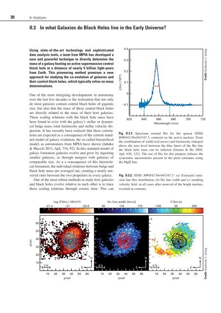 Annual Report 2011 Max Planck Institute for Astronomy
