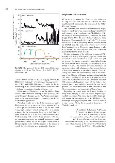 Annual Report 2011 Max Planck Institute for Astronomy