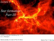 L4 Star formation Part III