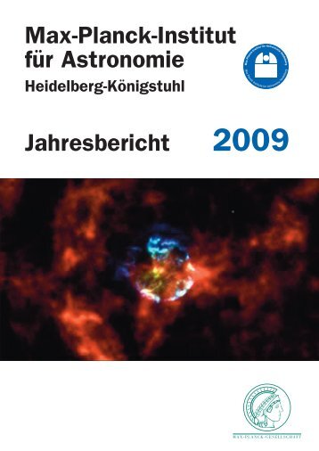 Max-Planck-Institut für Astronomie - Jahresbericht 2009