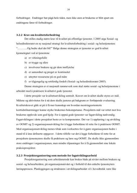 Diakonhjemmet Høgskole Rapport 2011/8 - Nav