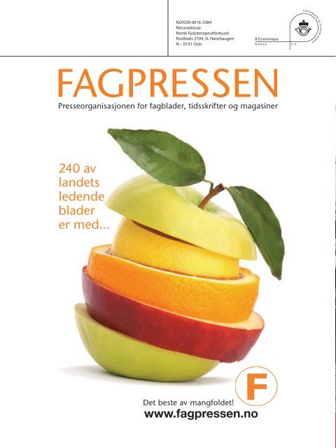 Last ned PDF - Fysioterapeuten