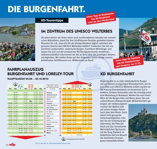 FAHRPLAN 2010 - MS-Warsteiner