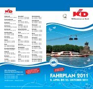 FAHRPLAN 2011 - MS-Warsteiner