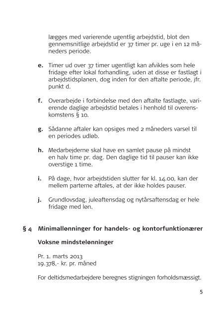 Overenskomst 2013-14 - Dansk Maskinhandel