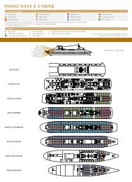 PIANO NAVE E CABINE - MSC