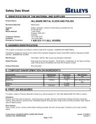 MATERIAL SAFETY DATA SHEE
