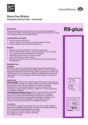 R9-plus - Diversey