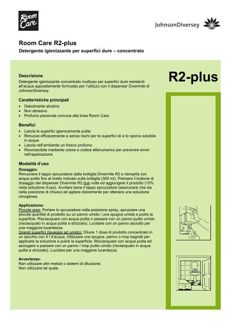 R2-plus - Diversey
