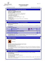 Sicherheitsdatenblatt - Diversey