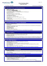 Sicherheitsdatenblatt - Diversey