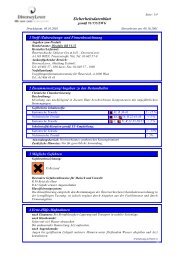 Sicherheitsdatenblatt - Diversey