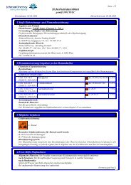 Sicherheitsdatenblatt - Diversey