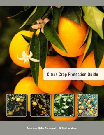 citrus crop Protection Guide