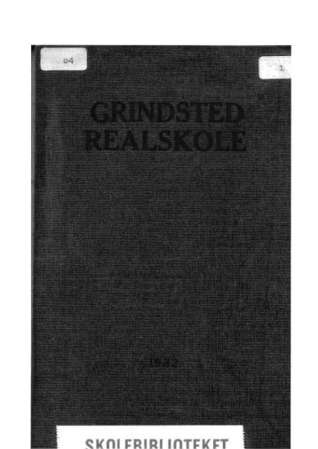 ~lCnI ~RIRllnTnn - Grindsted Kost –og Realskoles Elevforening