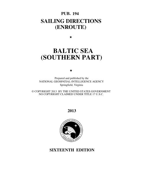 midtergang blok Prestige baltic sea (southern part) - Maritime Safety Information - National ...