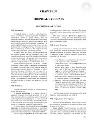 CHAPTER 35 TROPICAL CYCLONES - Maritime Safety Information