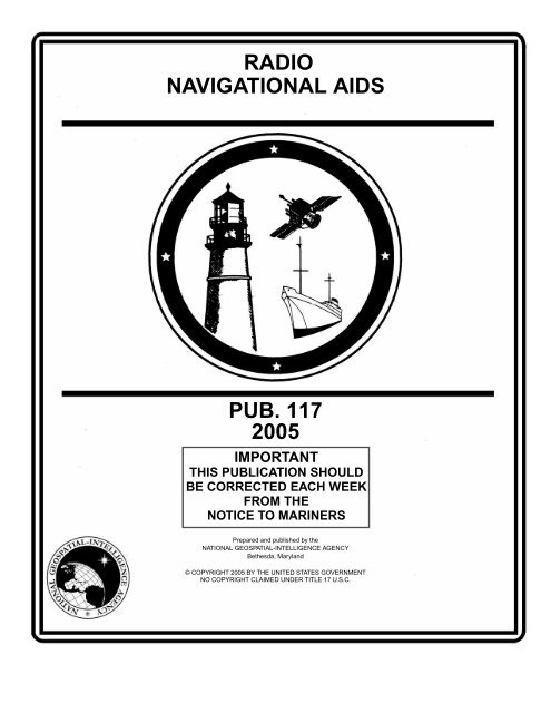 Radio Navigational Aids Maritime Safety Information National