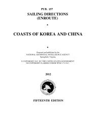 coasts of korea and china - Maritime Safety Information - National ...