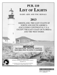 Pub 110 - Maritime Safety Information - National Geospatial ...