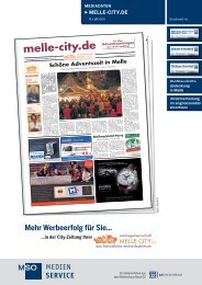 Mediadaten melle-city.de - MSO Medien-Service