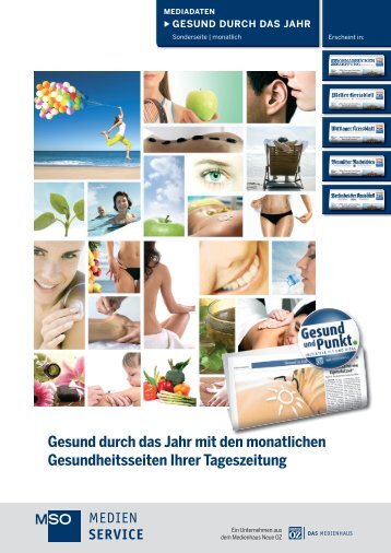 Gesund durch das Jahr - MSO Medien-Service