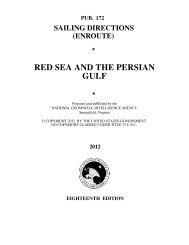 red sea and the persian gulf - Maritime Safety Information - National ...
