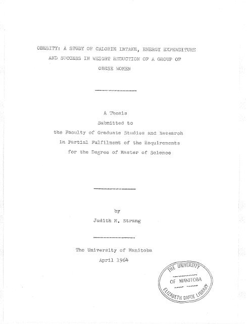 1n Partial For The April 1 961 Mspace At The University Of Manitoba