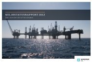 MILJØSTATUSRAPPORT 2012 - Maersk Oil