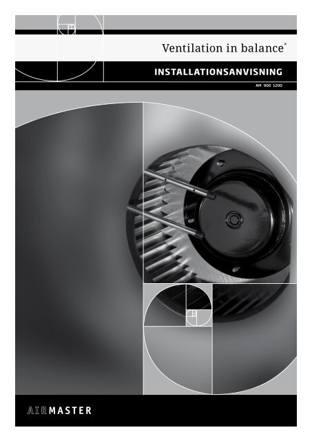 Installationsanvisning - Airmaster