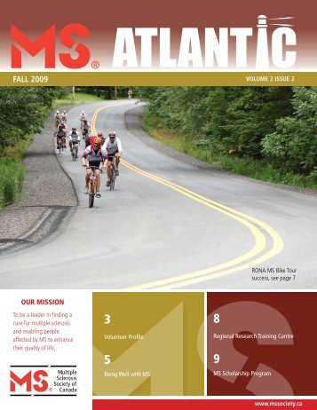 Fall 2009 - Multiple Sclerosis Society of Canada