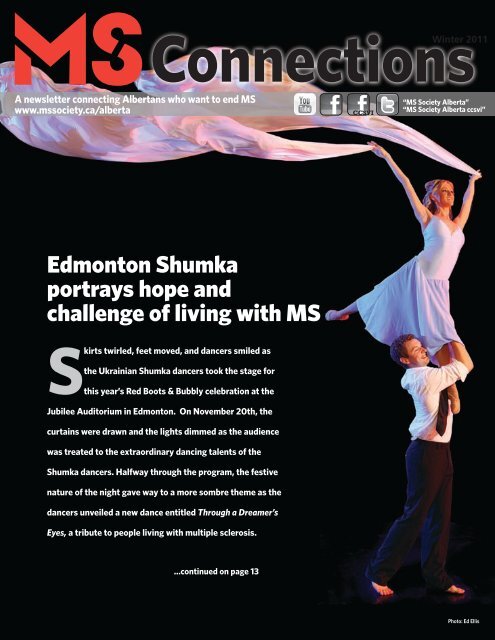 Connections Winter 2011.indd - Multiple Sclerosis Society of Canada