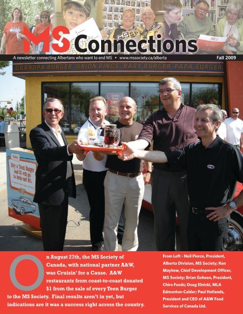 Connections Oct 09.indd - Multiple Sclerosis Society of Canada