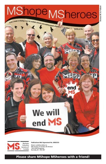 Please share MShope MSheroes with a friend! - Multiple Sclerosis ...