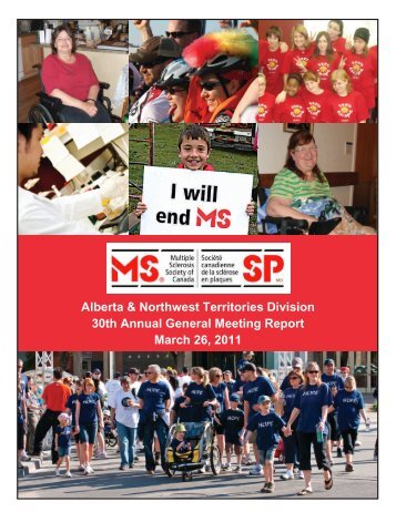 Treasurer's Report - Multiple Sclerosis Society of Canada