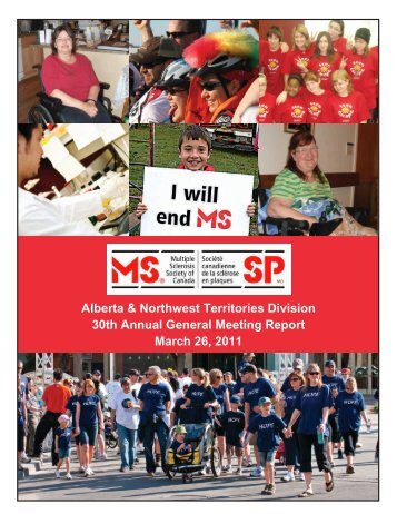 Treasurer's Report - Multiple Sclerosis Society of Canada