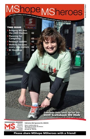 Spring - Multiple Sclerosis Society of Canada