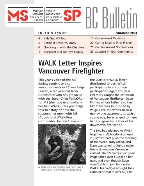 ms-bulletin2 - 3.6 - Multiple Sclerosis Society of Canada