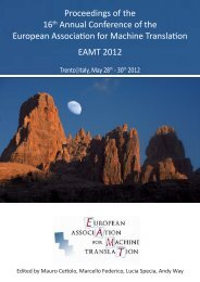 Proceedings of the 16th Annual Conference of the European ...