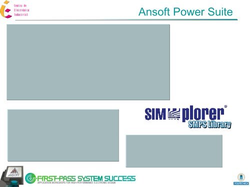 Design and Simulation of Power Converters using the Ansoft Power ...