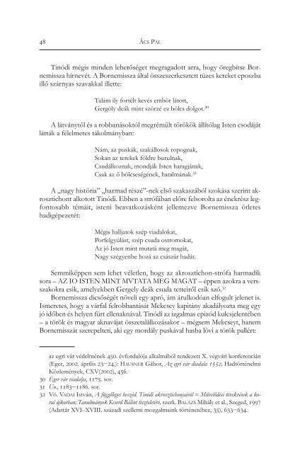 Tinódi Sebestyén és a régi magyar verses epika (Tanulmányok)