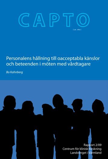 Personal och oacceptabla känslor - Landstinget i Värmland