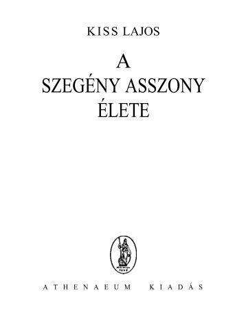 A szegény asszony élete