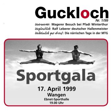 17. April 1999 - MTG Wangen 1849 e.V.