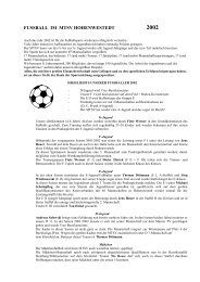 2002 - mtsv- Fussball in Hohenwestedt