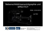 Nebenschilddrüsenszintigraphie und SPECT/CT