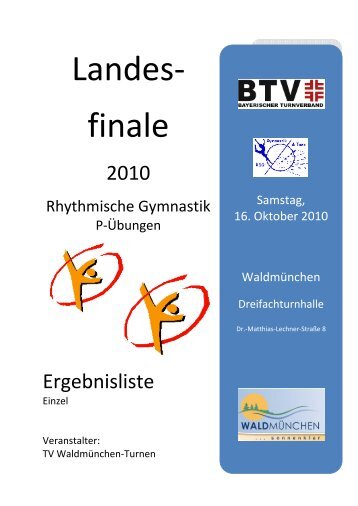 Landes- finale - Gymnastik und Tanz / RSG