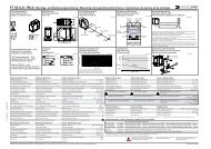 FT 92 ILA / IRLA Montage- und Bedienungsanleitung / Mounting and ...