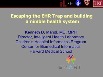 Escaping the EHR Trap and building a nimble health system