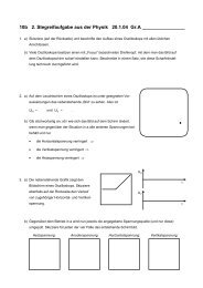 10b 2. Stegreifaufgabe aus der Physik 20.1.04 Gr.A